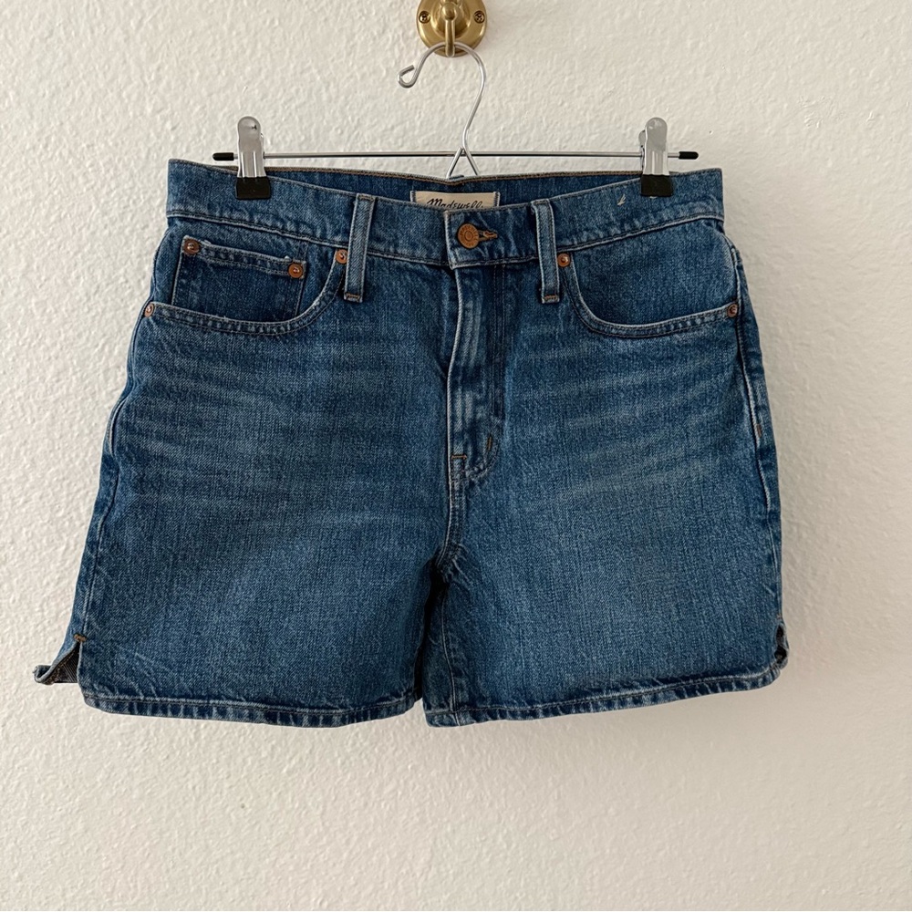 Madewell Relaxed Mid Length Denim Shorts